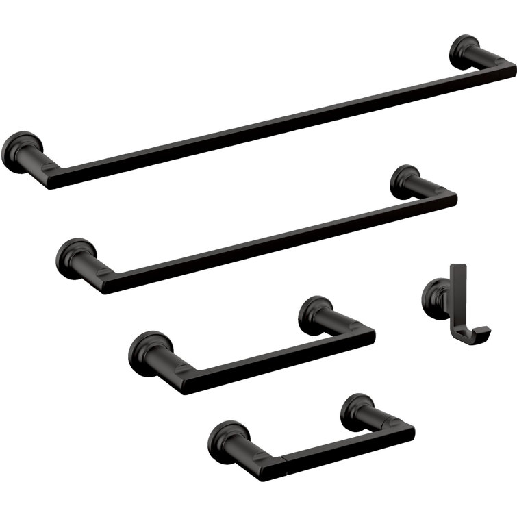 Delta Tetra 8 in. Hand Towel Bar Bath Hardware Accessory in